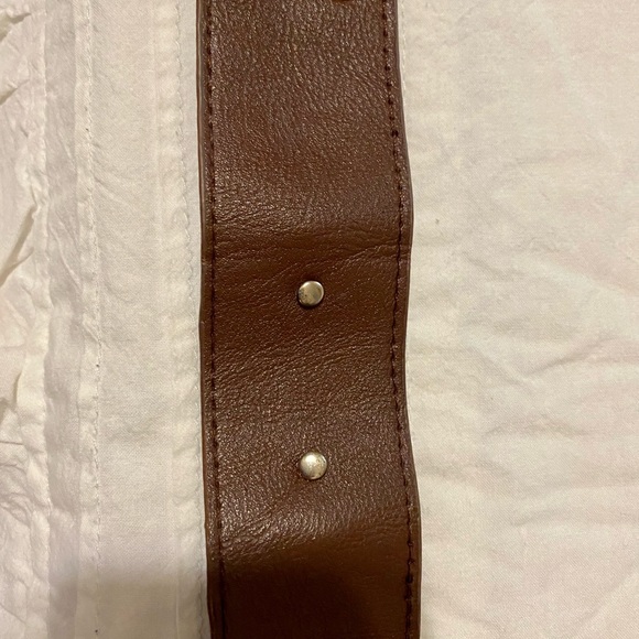 Gorgeous chocolate colored wrist cuff with layered stones - Picture 7 of 10